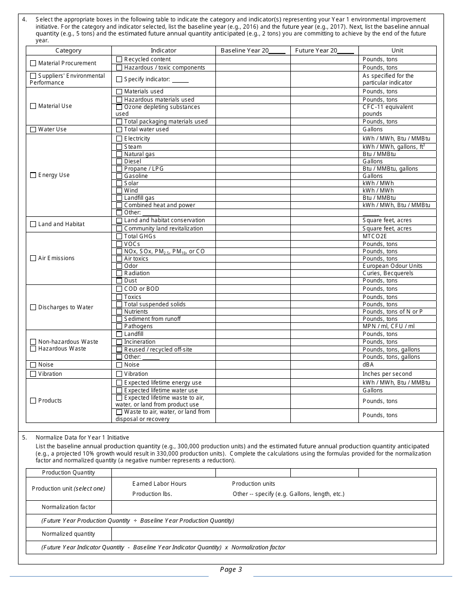 State Form 52772 Indiana Environmental Stewardship Program Application - Indiana, Page 3