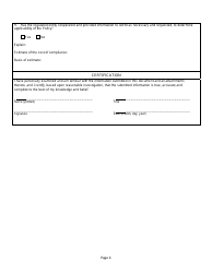 State Form 55075 Self-disclosure and Environmental Audit - Indiana, Page 4