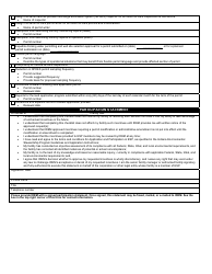 State Form 53706 Indiana Environmental Stewardship Program Checklist for Potential Regulatory Incentives - Indiana, Page 2