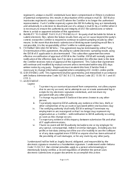 State Form 55656 Electronic Sample Entry (Ese) Subscriber Agreement - Indiana, Page 4