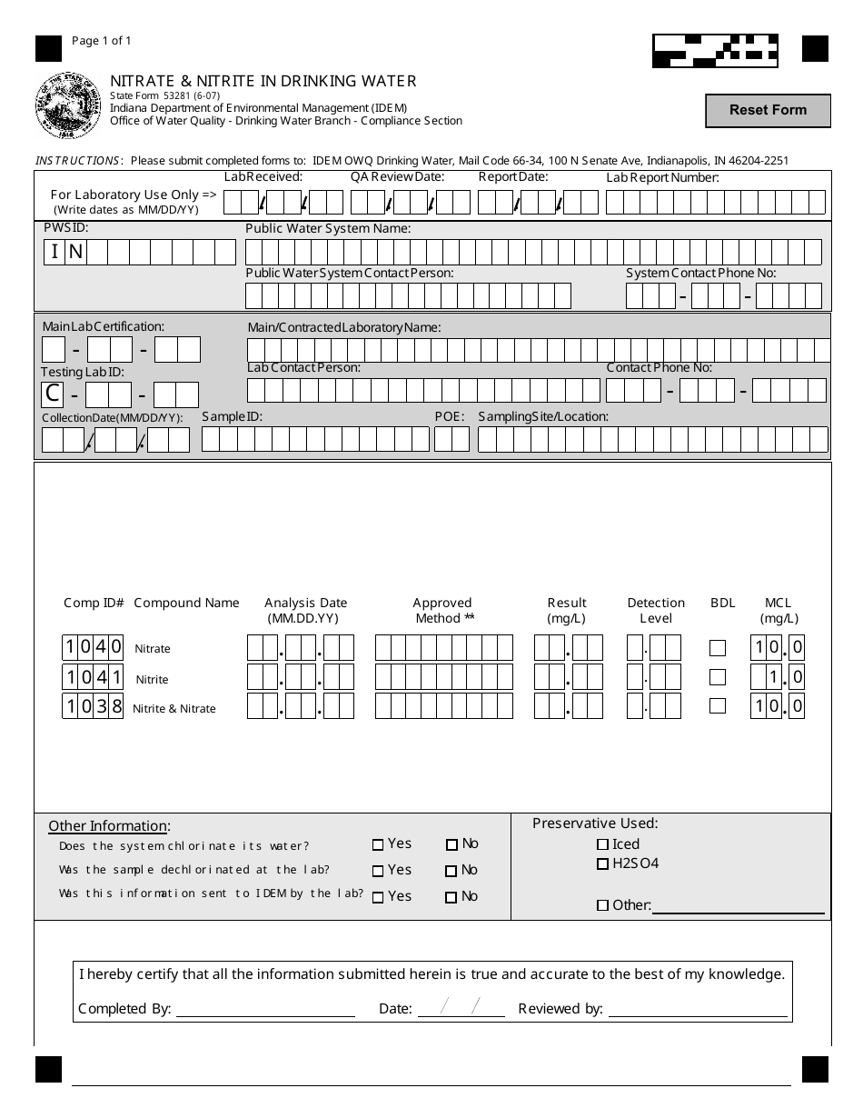 State Form 53281 - Fill Out, Sign Online and Download Fillable PDF ...