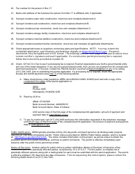 State Form 35058 Application for Construction Permit for Public Water System - 327 Iac 8-3-3 - Indiana, Page 2