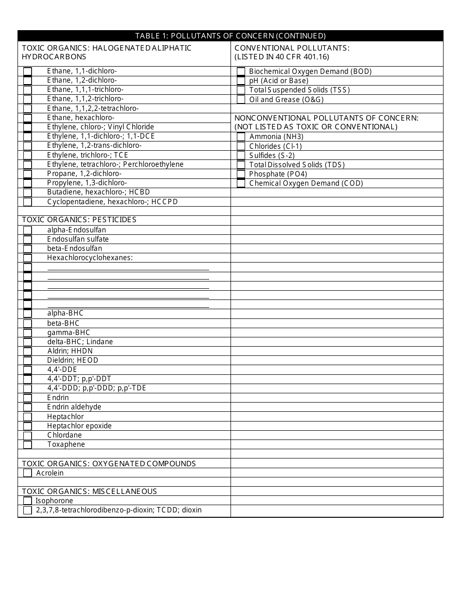 State Form 50271 Application for Industrial Wastewater Pretreatment (Iwp) Permit - Indiana, Page 11