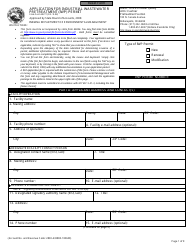 State Form 50271 Application for Industrial Wastewater Pretreatment (Iwp) Permit - Indiana