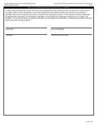State Form 50271 Application for Industrial Wastewater Pretreatment (Iwp) Permit - Indiana, Page 9