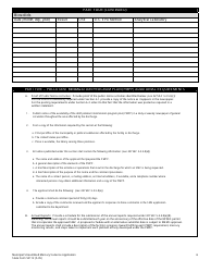 State Form 52112 Municipal Streamlined Mercury Variance (Smv) Application - Indiana, Page 6