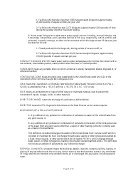 State Form 51952 National Pollutant Discharge Elimination System (Npdes) General Information Form - Indiana, Page 5