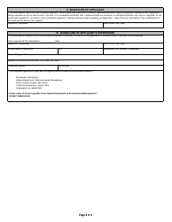 State Form 51494 Application for Provisional Wastewater Treatment Plant Operator Certification - Indiana, Page 4