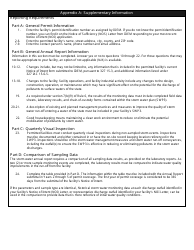 State Form 54185 Rule 6 Industrial Storm Water General Permit - Annual Report - Indiana, Page 3