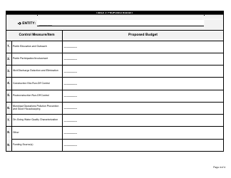 State Form 51277 Rule 13 Storm Water Quality Management Plan (Swqmp) - Part a: Initial Application Certification Submittal and Checklist - Indiana, Page 4