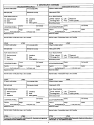 State Form 20094 Registration of a Significant Water Withdrawal Facility - Indiana, Page 5