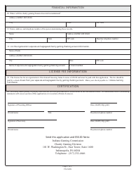 State Form 53660 (CG-AGG) Annual Guessing Game Application for First Time Applicants - Indiana, Page 3