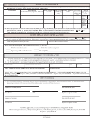 State Form 53661 (CG-AGG(R)) Annual Guessing Game Renewal Application - Indiana, Page 2