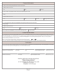 State Form 45382 (CG-SB) Application for Special Bingo License - Indiana, Page 3