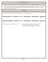 State Form 53655 (CG-CCA) Candidate&#039;s Committee Application - Indiana, Page 3