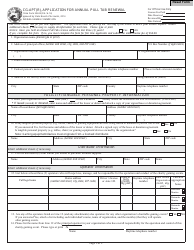 Document preview: State Form 53633 Cg-Apt(R), Application for Annual Pull Tab Renewal - Indiana