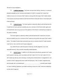 State Form 54218 Power of Attorney for the Designation and Appointment of a Trustee for the Purposes of Conducting Casino Gambling Operations - Indiana, Page 10