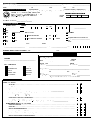 Document preview: State Form 51201 Adult HIV/AIDS Confidential Case Report - Indiana