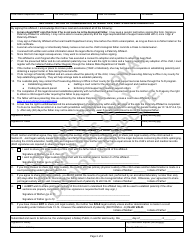 State Form 54308 Local Health Department Paternity Affidavit - Child Within Sixty (60) Days Old - Indiana, Page 2