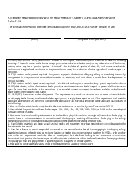 Application for Livestock Dealer/Market Agent Permit - Iowa, Page 2