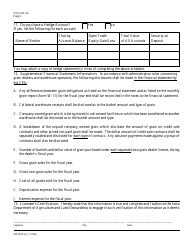 Form GD-2A Financial Information Sheet - Iowa, Page 2
