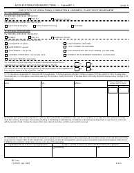 Form BC-1 Application for Inspection - Iowa, Page 2