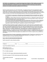 Form WH-385-V &quot;Certification for Serious Injury or Illness of a Veteran for Military Caregiver Leave (Family and Medical Leave Act)&quot;, Page 3