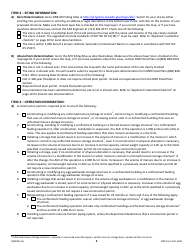 DNR Form 542-1428 Construction Permit Application Form - Confinement Feeding Operations - Iowa, Page 2