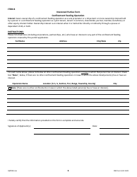 DNR Form 542-1428 Construction Permit Application Form - Confinement Feeding Operations - Iowa, Page 6