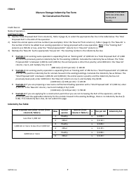 DNR Form 542-1428 Construction Permit Application Form - Confinement Feeding Operations - Iowa, Page 7
