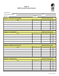 Document preview: DNR Form 542-0368 Exhibit 14 Cwsrf Extended Financing Worksheet - Iowa