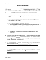 Forms and Procedures for Purchase and Sell Agreement of Kansas Chartered Credit Unions - Kansas, Page 4
