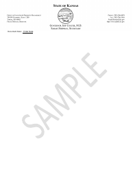 Form 125 State of Kansas- Project Acceptance Record - Sample - Kansas, Page 2