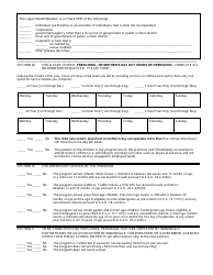Form CCL.309 Inquiry Regarding Licensure Child Care Center, Preschool or Mother&#039;s Day out - Kansas, Page 2
