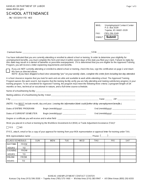 Form K-BEN317  Printable Pdf