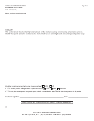 Form K-WC-R93-3A Vocational Assessment - Kansas, Page 2