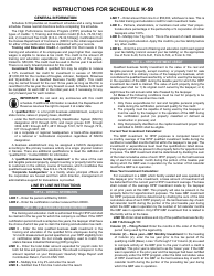 Form K-59 Kansas High Performance Incentive Program (Hpip) Credits - Kansas, Page 3