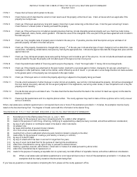Form PV-RE-22-OP Kansas Real Estate Sales Validation Questionnaire - Kansas, Page 2