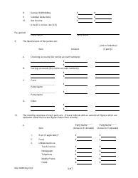 Domestic Relations Affidavit Form - Kansas, Page 3