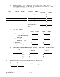 Domestic Relations Affidavit Form - Kansas, Page 5