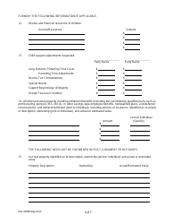 Domestic Relations Affidavit Form - Kansas, Page 6
