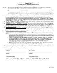 Form PMF Cemetery Permanent Maintenance Trust Fund Agreement Provisions Attachment - Kansas, Page 3