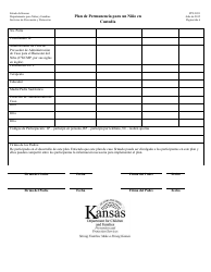 Formulario PPS3051 Plan De Permanencia Para Un Nino En Custodia - Kansas (Spanish), Page 6