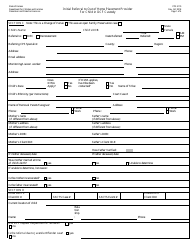 Document preview: Form PPS5110 Initial Referral to out of Home Placement Provider for Child in Dcf Custody - Kansas