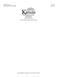Formulario PPS5135 Reconocimiento De Obligacion Paternal - Kansas (Spanish), Page 2