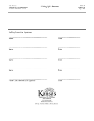 Form PPS5147 Sibling Split Request - Kansas, Page 3
