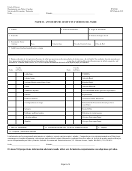 Formulario PPS5340 Informacion Medica Y Genetica Del Nino - Kansas (Spanish), Page 3