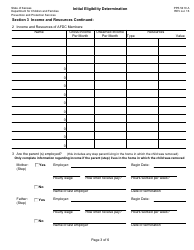 Form PPS5410 A Initial Eligibility Determination - Data Collection - Kansas, Page 3