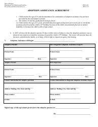 Form PPS6130 Adoption Assistance Agreement - Kansas, Page 3