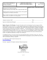 Form PPS6145 Adoption Assistance Notice of Overpayment - Kansas, Page 2